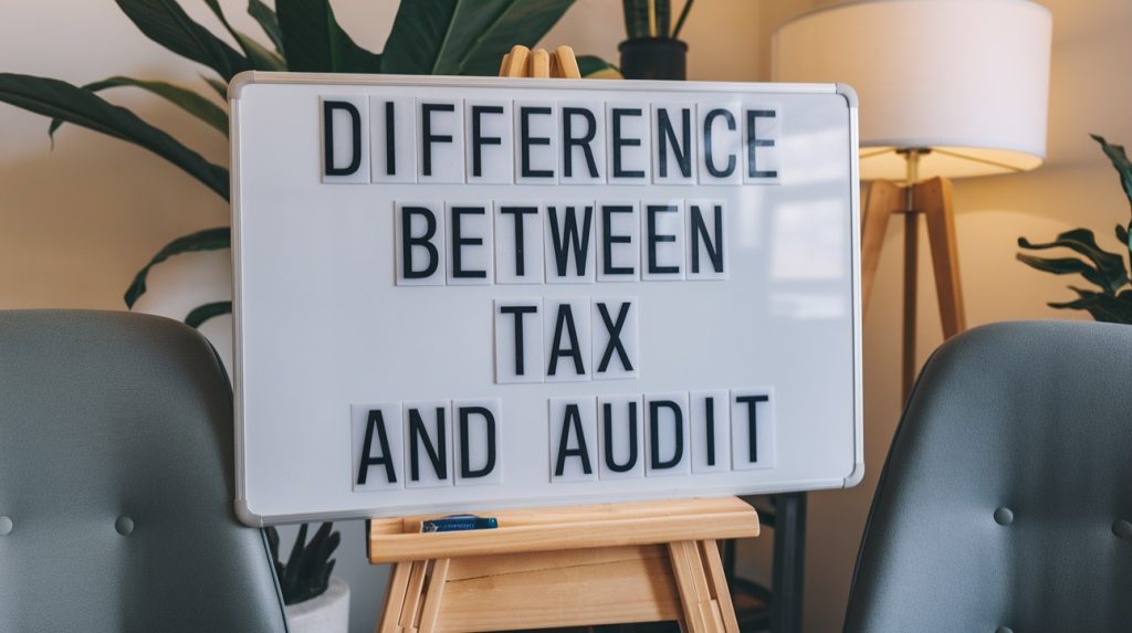 What is the Difference Between Tax and Audit?