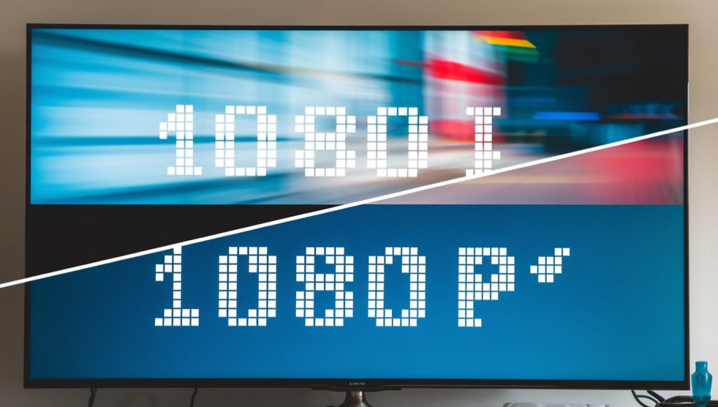 What is the difference between 1080i and 1080p?