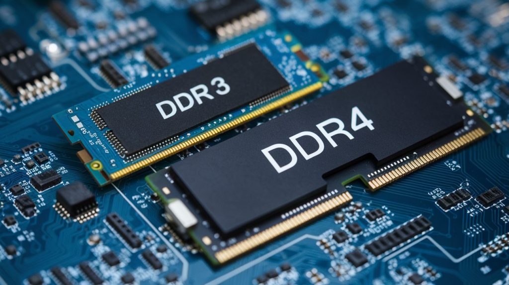 What is the difference between DDR3 and DDR4?